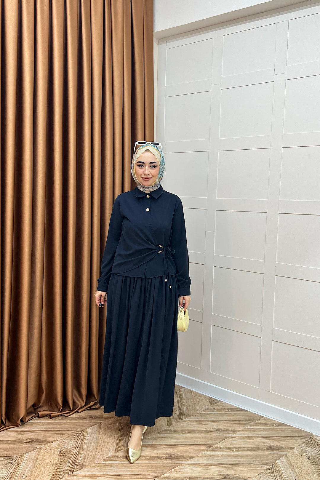 Verona Etek Takım Lacivert 3080-LACIVERT