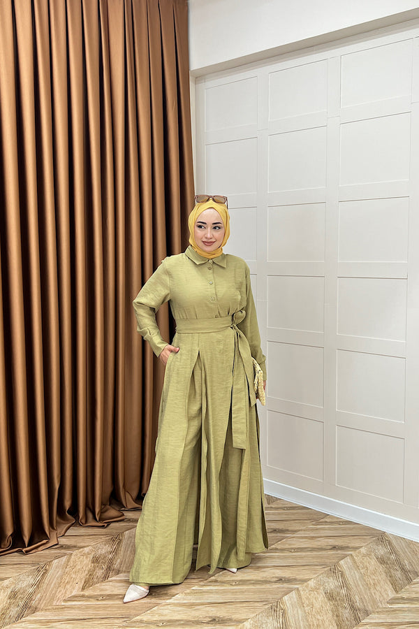 Laura İkili Takım Yeşil 8058-YESIL