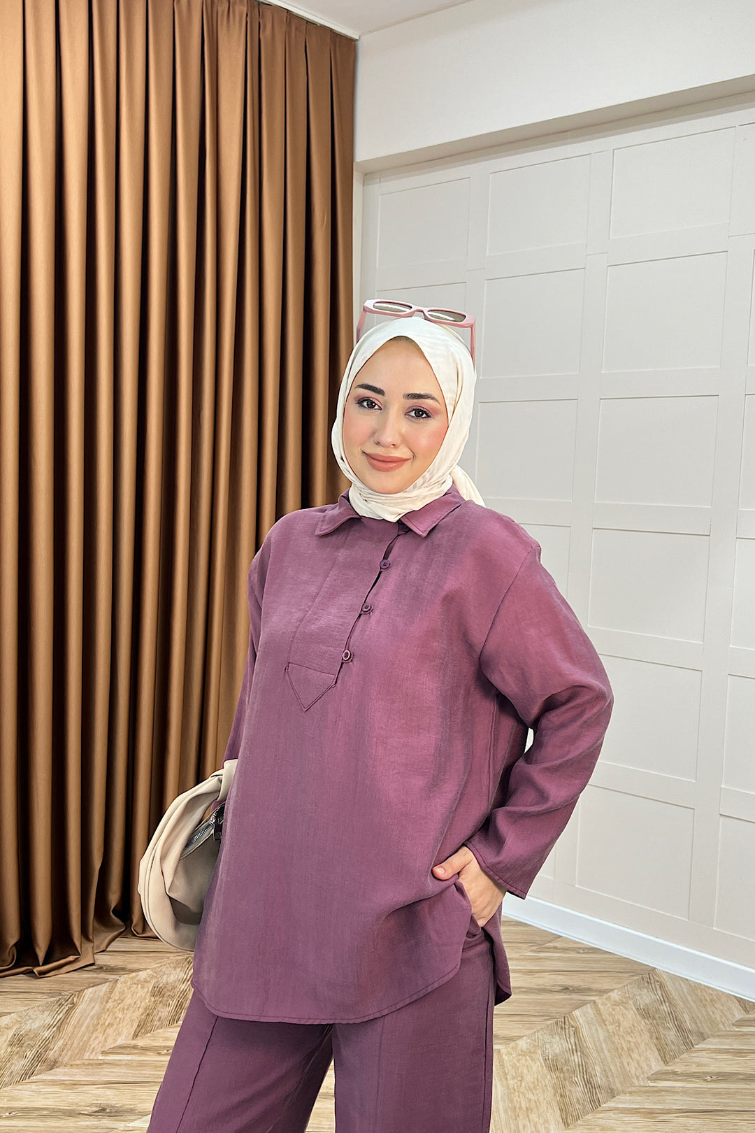 Hazel İkili Takım Gül Kurusu 73091-GULKURUSU