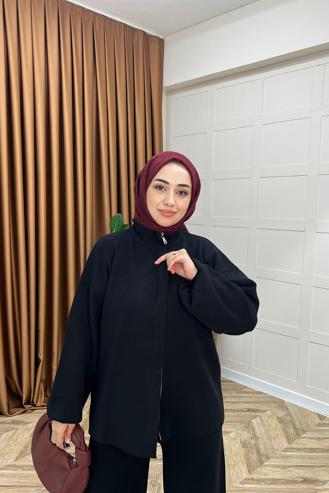 Bero İkili Triko Takım Siyah 26234-SIYAH