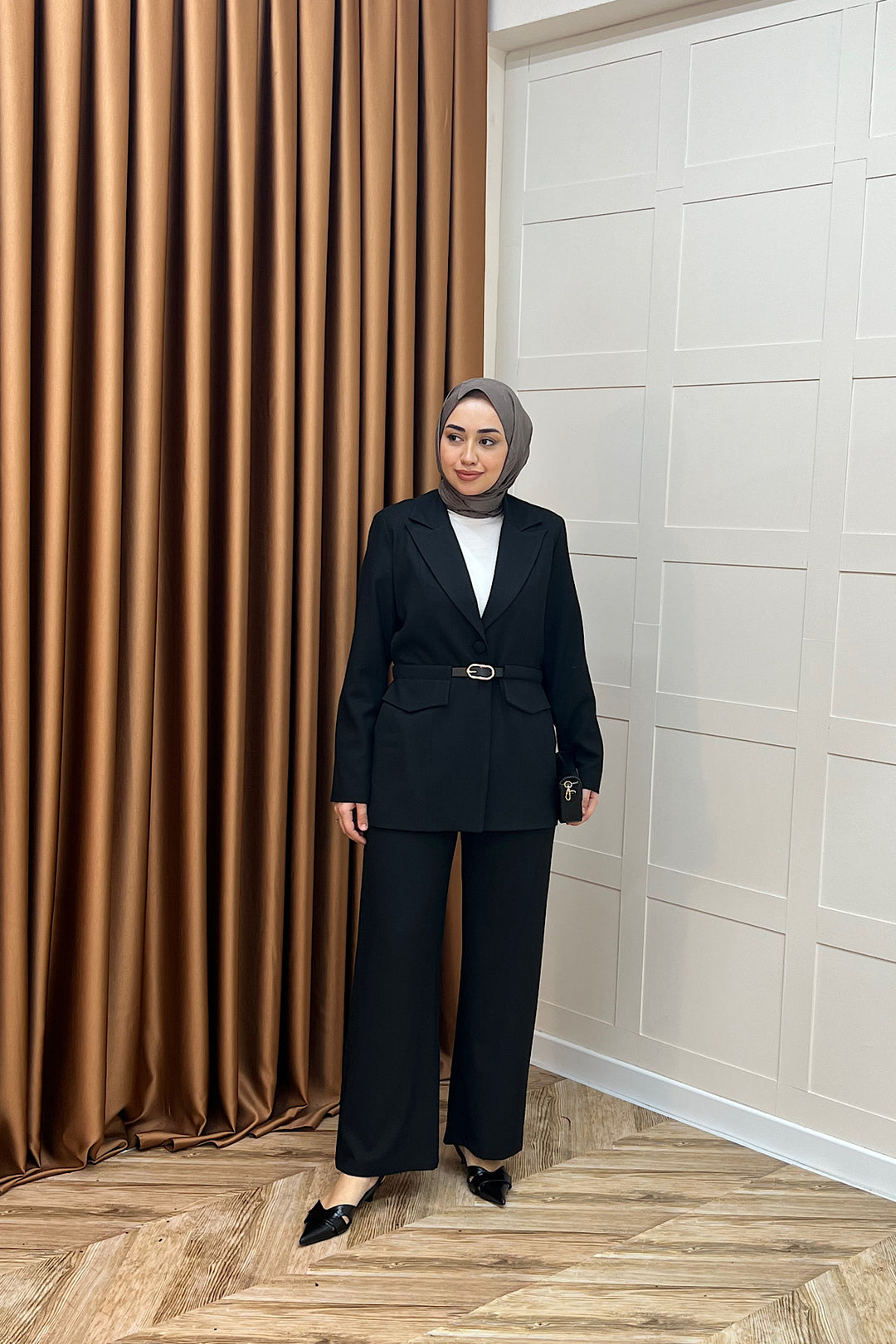 Lovel İkili Ceket Takım Siyah 2992-SIYAH