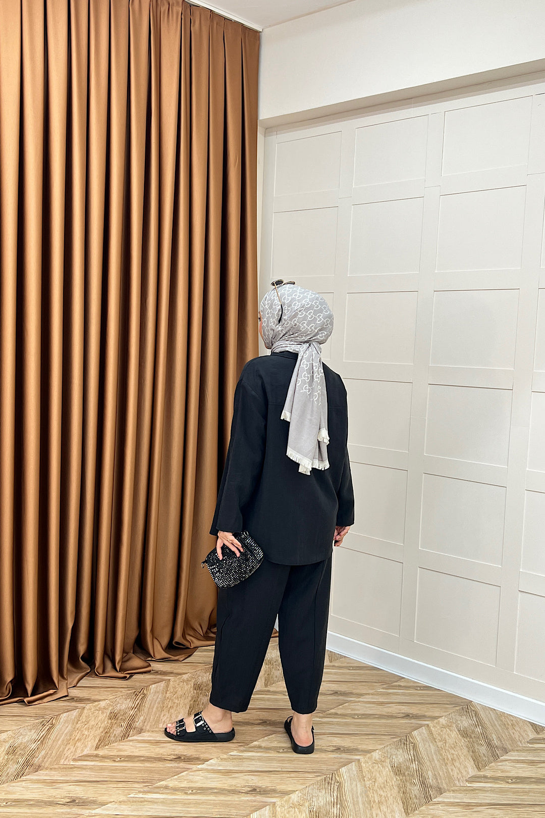 Hazel İkili Takım Siyah 73091-SIYAH