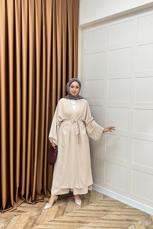Mina İkili Kimono Takım Taş 8571-TAS