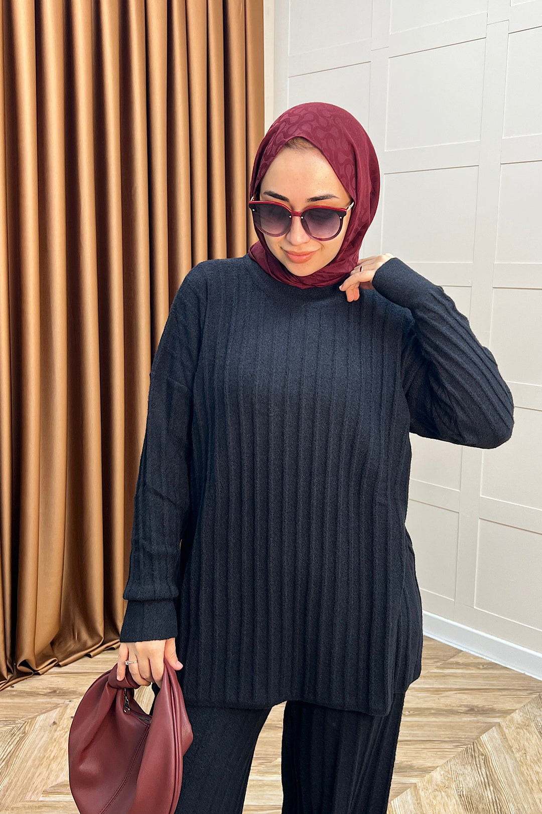 Kripto Keçe Sakal Triko Takım Siyah 25560-SIYAH