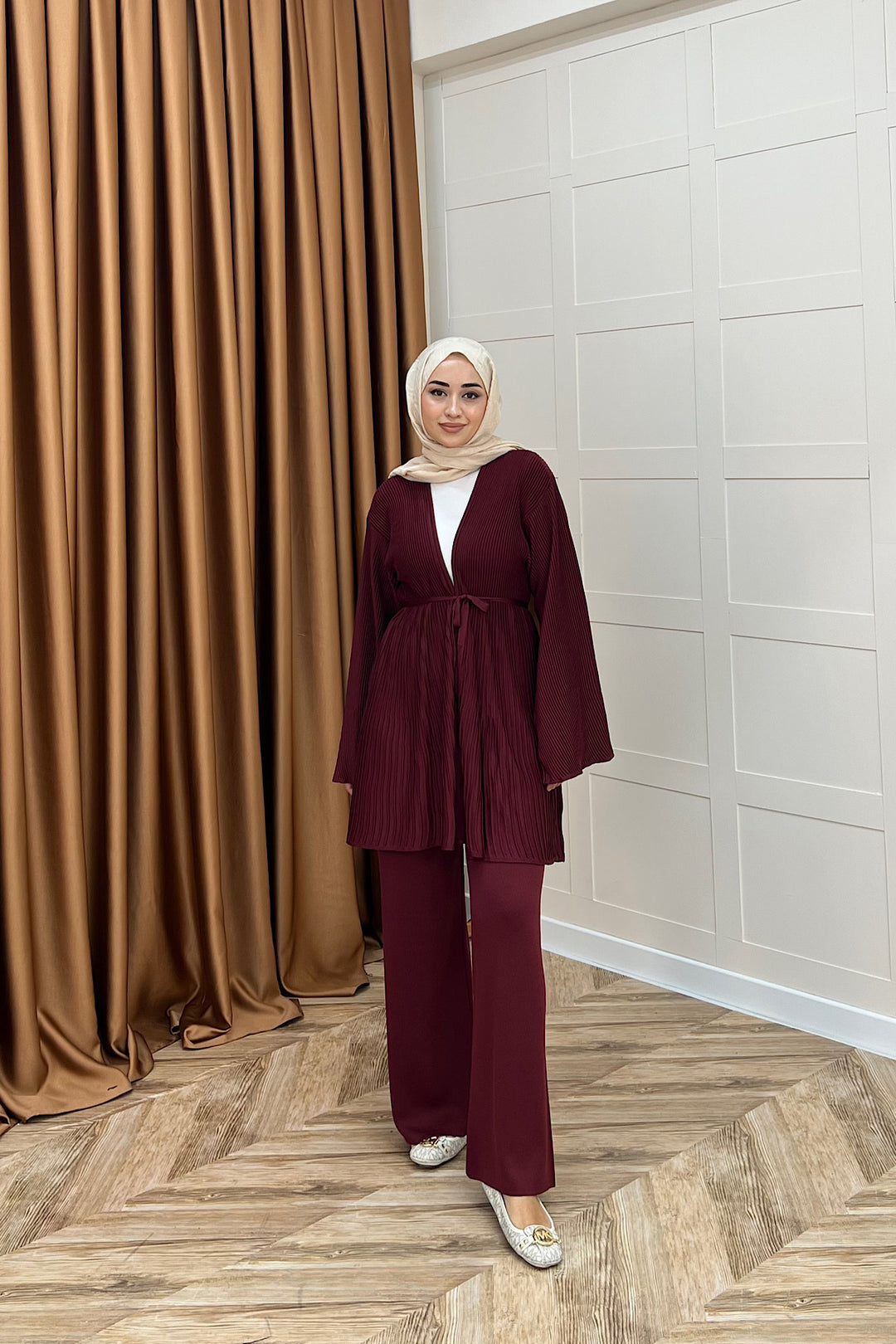 Patara Merserize Triko Takım Bordo 25400-BORDO