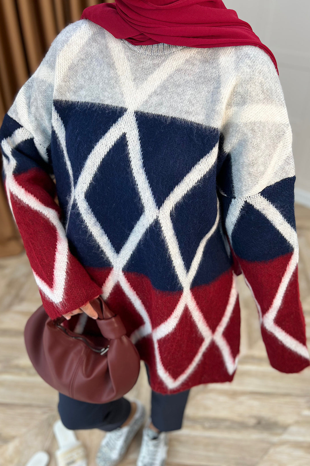 Lones Triko Kazak Bordo 241280-BORDO