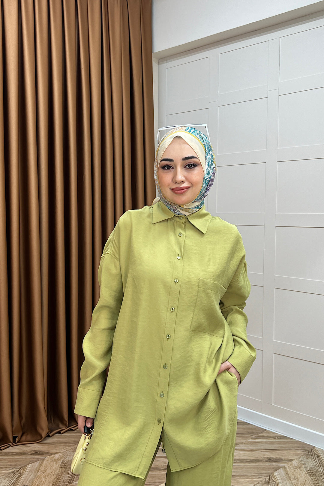 Nora İkili Takım Yeşil 8505-YESIL