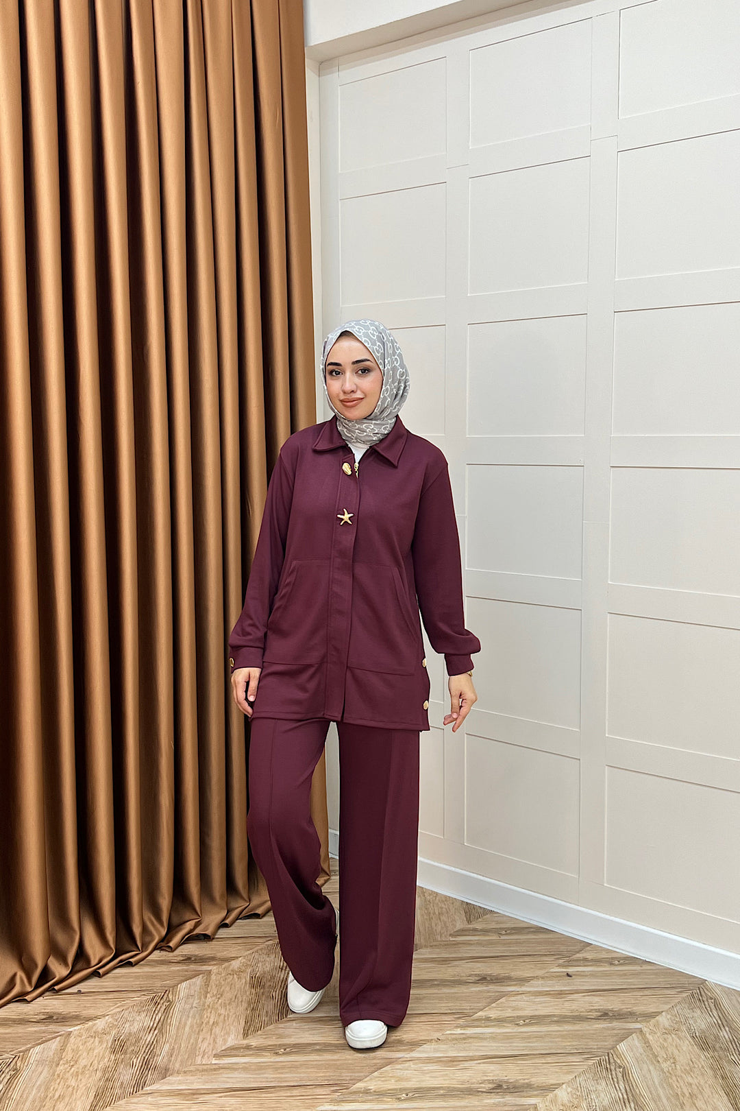 Selvi Gizli Patlı Takım Bordo 02006-BORDO