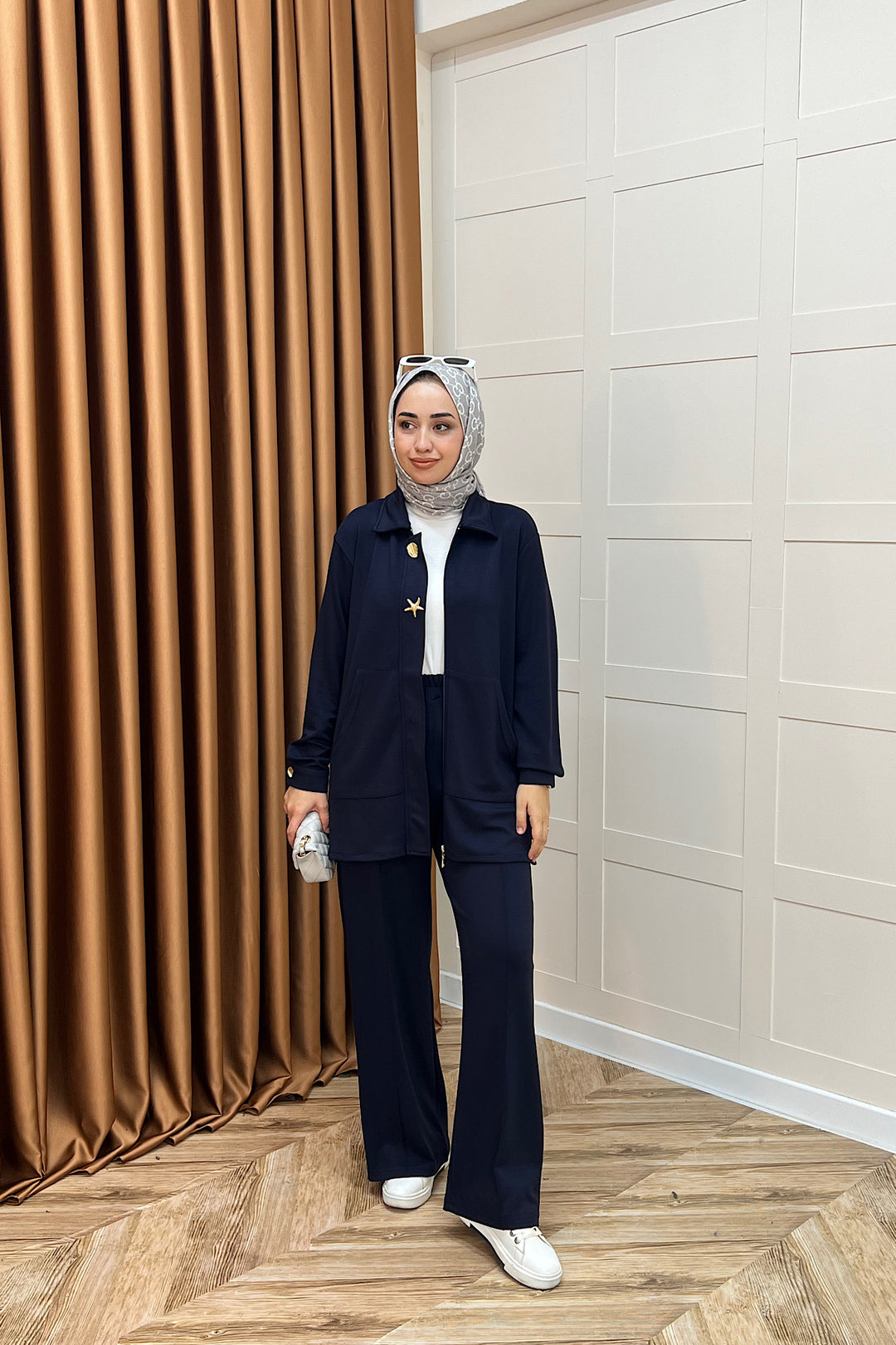 Selvi Gizli Patlı Takım Lacivert 02006-LACIVERT