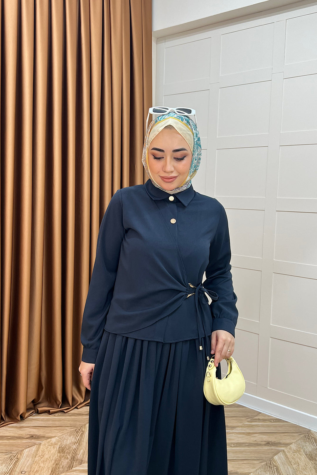 Verona Etek Takım Lacivert 3080-LACIVERT