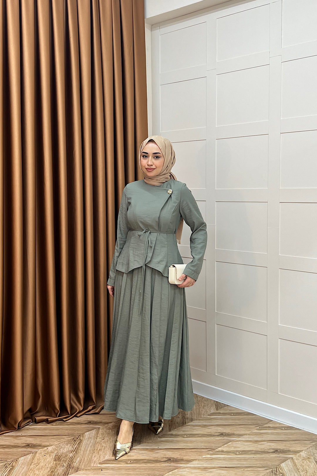 Mitra İkili Etek Takım Yeşil 5021-YESIL