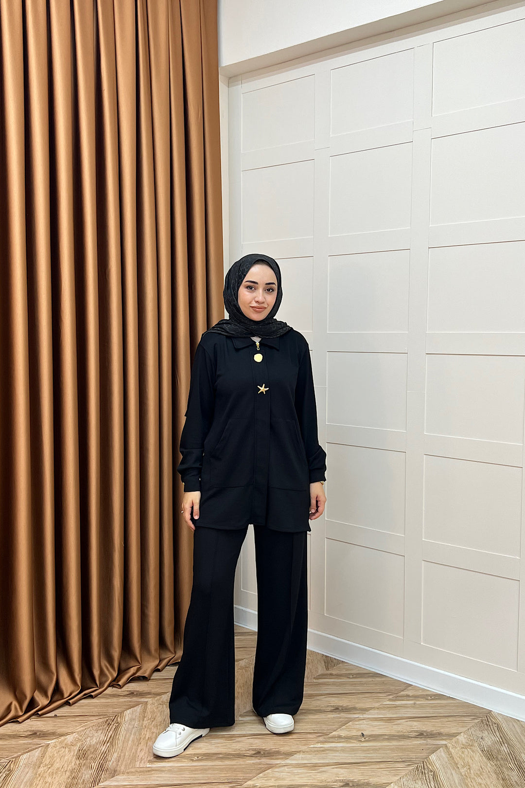 Selvi Gizli Patlı Takım Siyah 02006-SIYAH