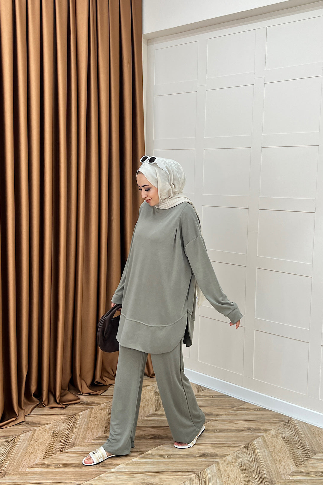 Minel İkili Takım Yeşil 3044-YESIL