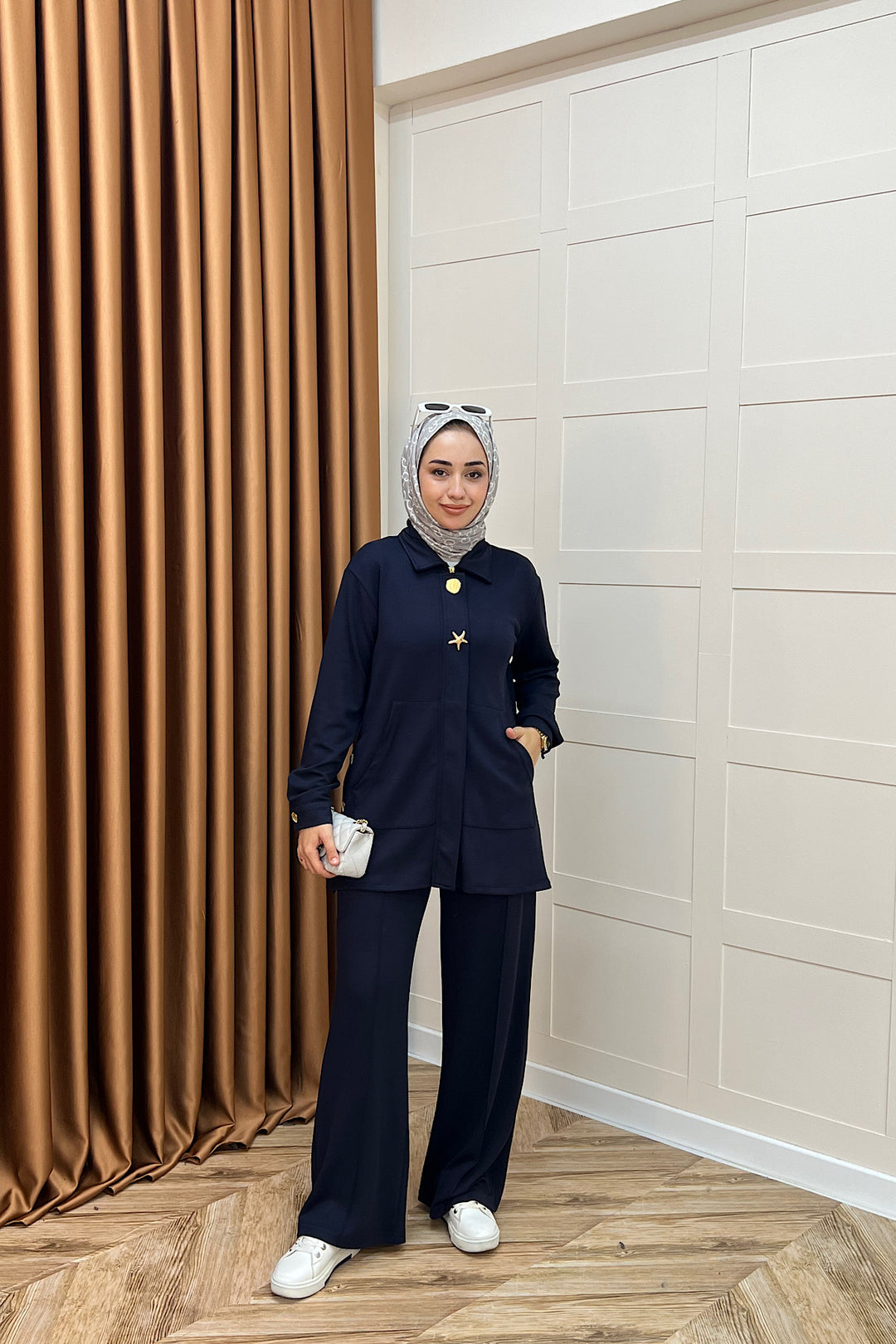 Selvi Gizli Patlı Takım Lacivert 02006-LACIVERT