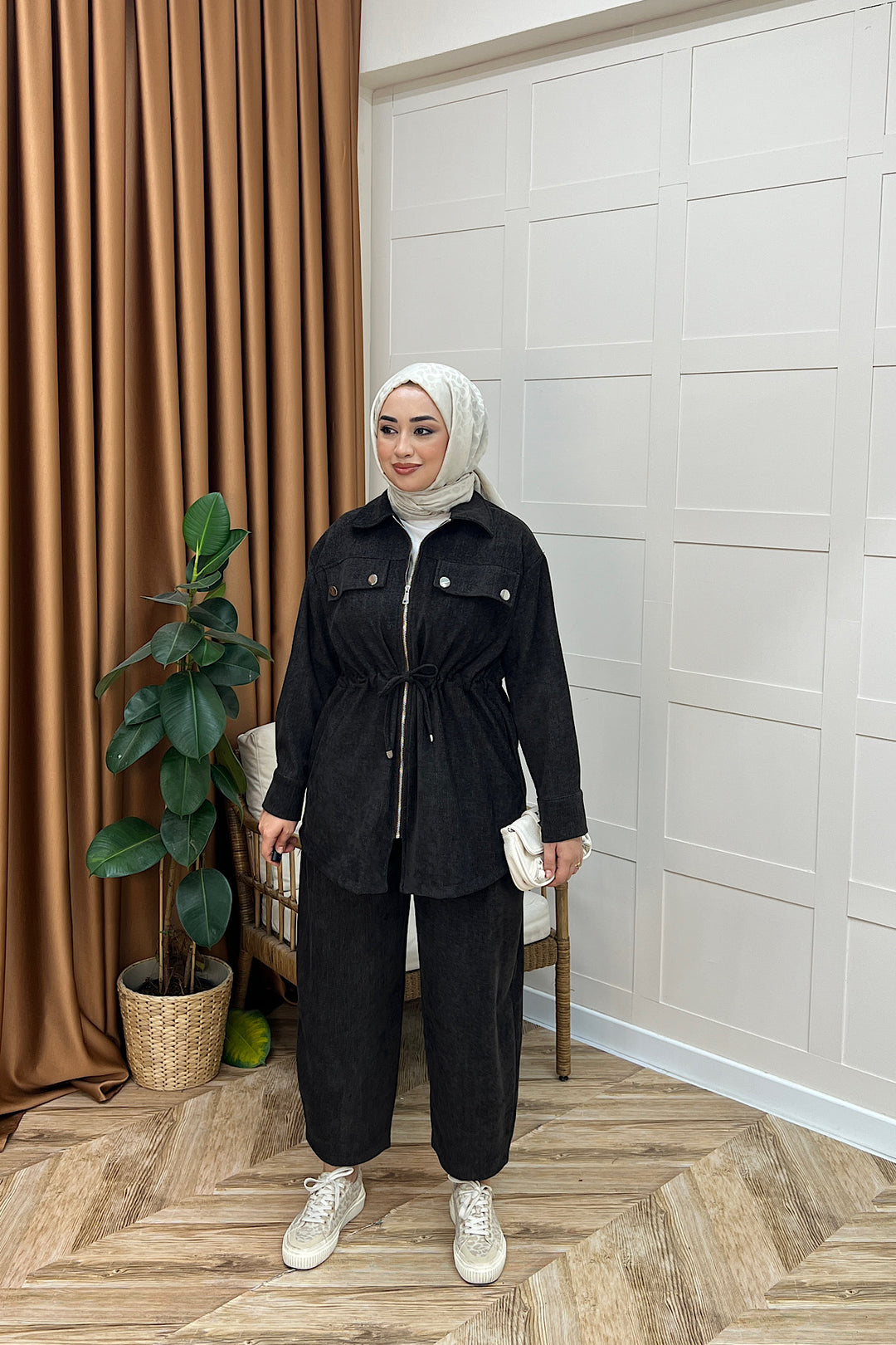 Monaco İkili Takım Kahverengi 74087-KAHVERENGI