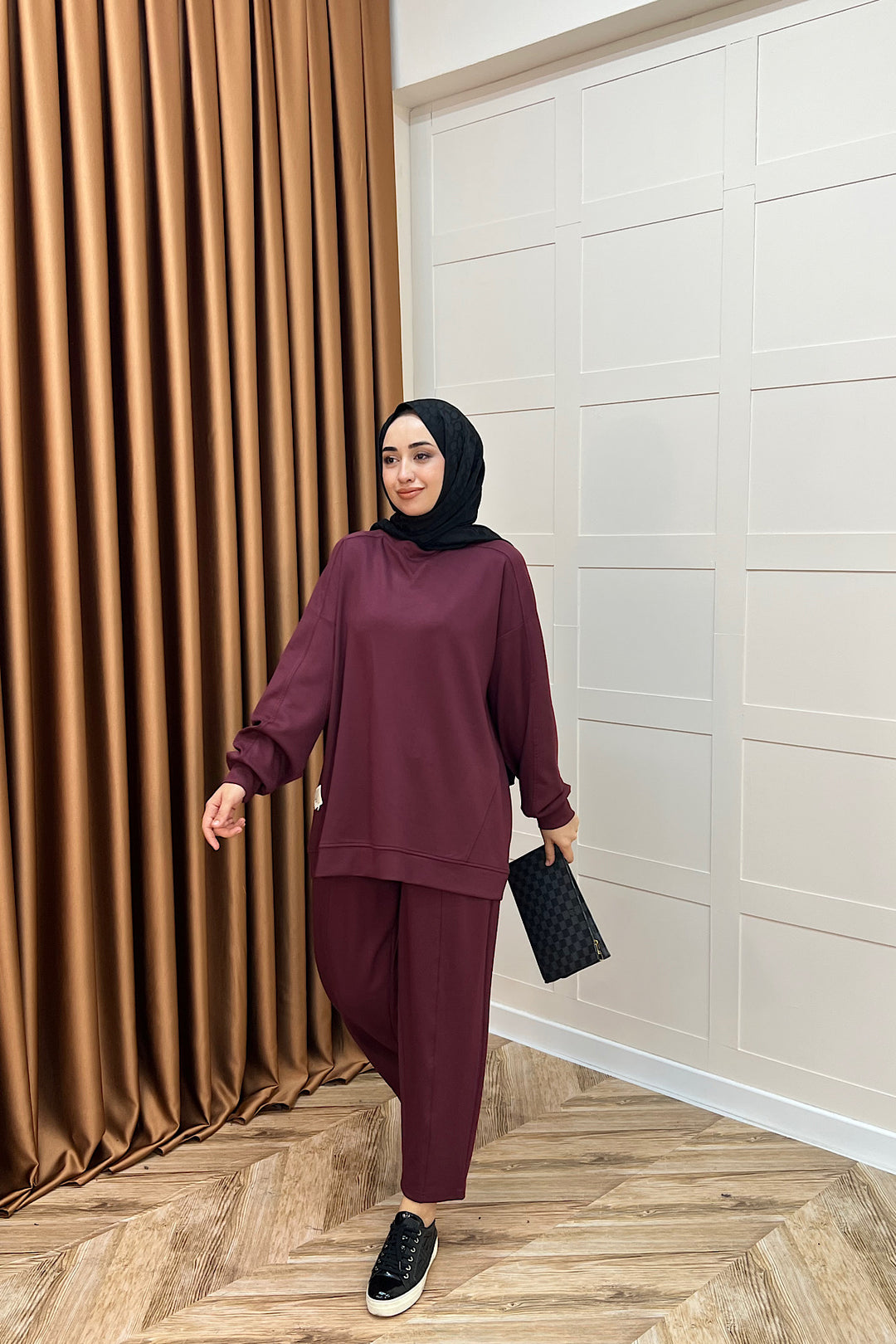 Etna İkili Takım Bordo 02017-BORDO