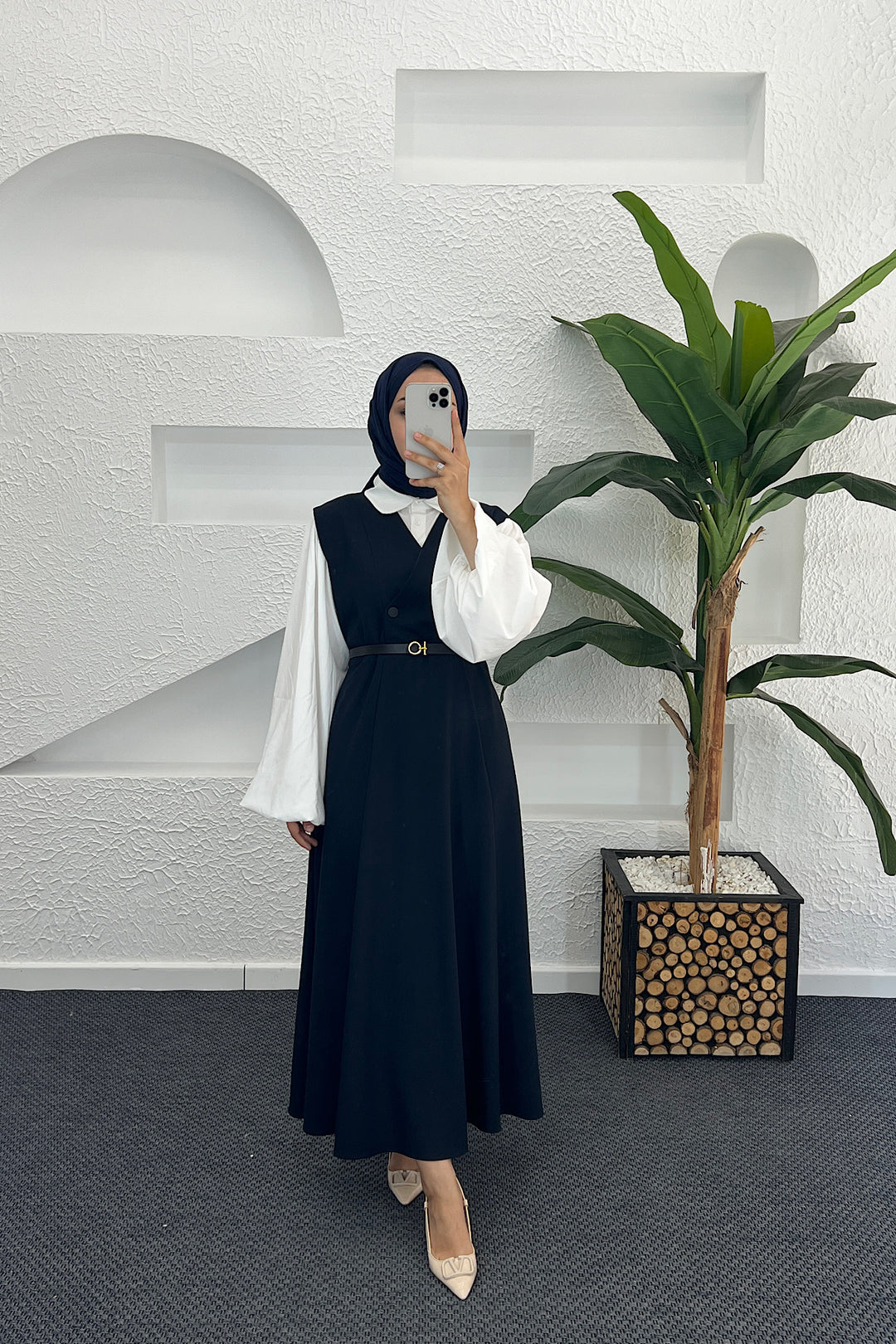 Belden Kemerli Jile Siyah 9019-SIYAH