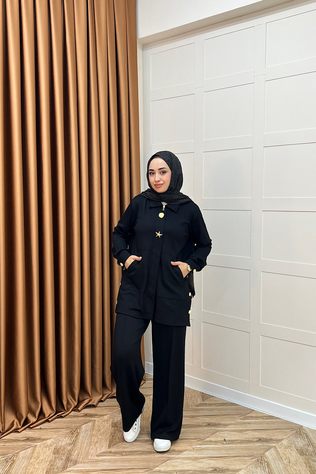 Selvi Gizli Patlı Takım Siyah 02006-SIYAH