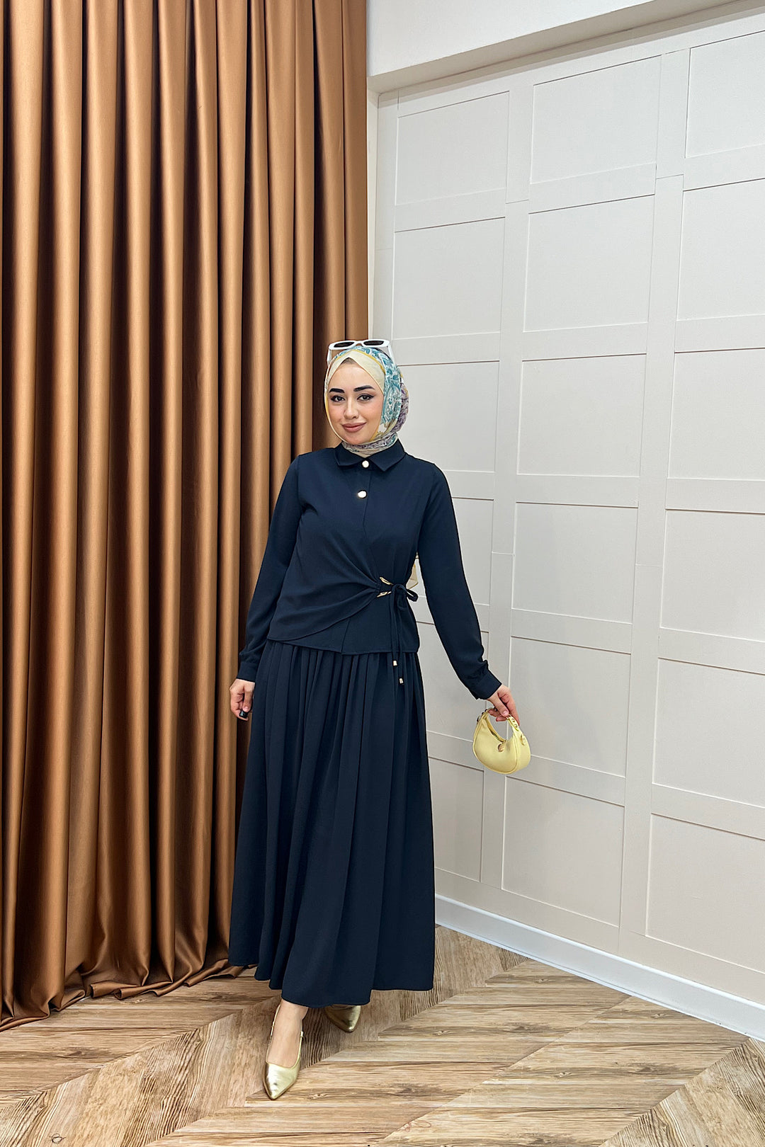 Verona Etek Takım Lacivert 3080-LACIVERT