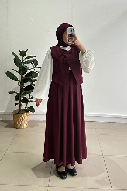 Eskada Etekli Takım Bordo - 1