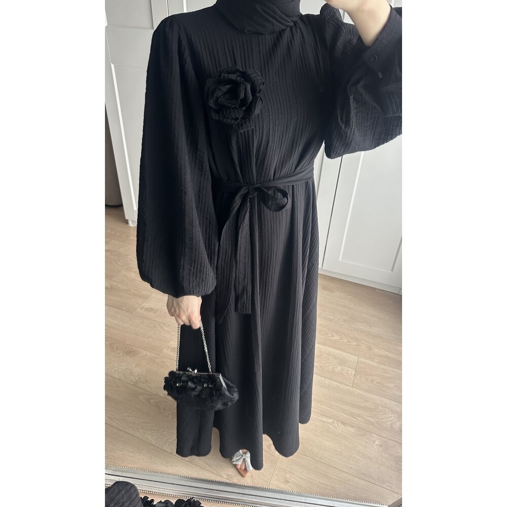 Lina Elbise Siyah - 3