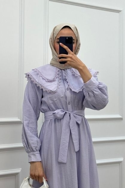 Moon elbise Lila - Modam Afra (1)